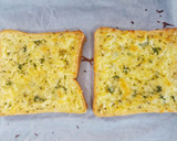 Foto langkah ke 4 dari resep Garlic Cheese Bread (dg roti tawar).