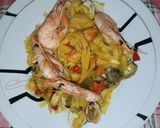 Foto del paso 8 de la receta: Fideos de arroz con almejas y gambas