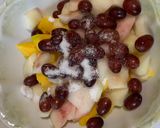Pas rețetă Salată de fructe cu înghețată 2 fotografie