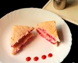 A picture of step 7 of Beetroot Curd Sandwich.