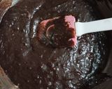 Foto langkah ke 3 dari resep Brownies Pisang Kukus.