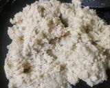 A picture of step 4 of Makhana Burfi.