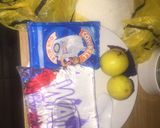 A picture of step 1 of Lemonade 🍸.