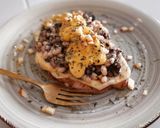 Foto del paso 8 de la receta: Torrada de fessolets, butifarra, morcilla y manzana