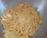 Une image de l'étape 1 de Harcha (galette de semoule).