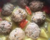 Foto del paso 12 de la receta Guisadito de albóndigas con un toque griego de hierbabuena