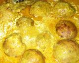 A picture of step 10 of Khoya stuffed delights.