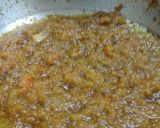 A picture of step 7 of Kathal butter masala.