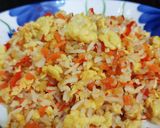 A picture of step 3 of Spicy Fried Rice.