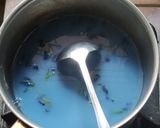 Foto langkah ke 5 dari resep Puding Marie Bunga Telang.