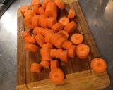 Une image de l'étape 13 de Soupe de légumes au lard et jus d'agneau.