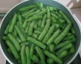 Foto langkah ke 1 dari resep 047. Tumis Buncis Daging Cincang.