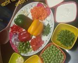 পনির রঙ বাহারি (paneer rong bahari recipe in Bengali) রেসিপির ধাপ 2 ছবি