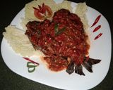 Foto langkah ke 7 dari resep 9. Pecak Ikan Baronang.