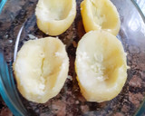Foto del paso 2 de la receta: Patatas rellenas de carne y jamón