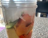 Foto del paso 2 de la receta: Zumo digestivo de piña, papaya y sábila