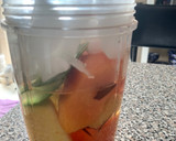 Foto del paso 2 de la receta: Zumo digestivo de piña, papaya y sábila