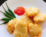 Foto langkah ke 3 dari resep Cireng nasi keju simple.