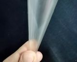 A picture of step 2 of Nutella Mousse Cones.