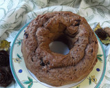 Foto del paso 3 de la receta: Cake de cacao con arándanos y pasas sultanas al aguardiente