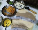 A picture of step 3 of Chicken Roll                    #Cookpad App #Ramadankityari.