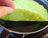 Foto del paso 6 de la receta: Frilloas verdes sin gluten, con leche vegetal de almendras