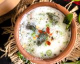 A picture of step 4 of Neer Mor (Spiced Buttermilk - South Indian style).