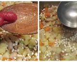 Foto del passaggio 2 della ricetta Minestra di orzo e fagioli cannellini