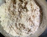 A picture of step 2 of Sattu Kachori.