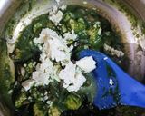 A picture of step 2 of Spinach and Mushroom Enchiladas.