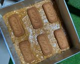 Foto langkah ke 5 dari resep Lotus Biscoff Blondie.