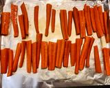 A picture of step 4 of Honey Butter Roasted Carrots.