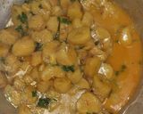 A picture of step 8 of Matoke stew.