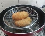 A picture of step 5 of चिड़िया का घोसलें की तरह दिखने वाला स्नैक्स/Bird Nest snacks.