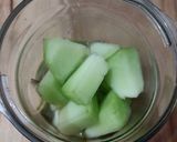Foto langkah ke 13 dari resep Cake Dessert Box Melon.