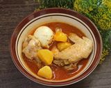 Foto langkah ke 6 dari resep Gulai ayam telur kentang instan.