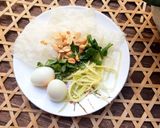 Hình bước làm 3 của món Bánh tráng trộn chiên giòn mỡ hành