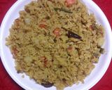 A picture of step 2 of Broken rice khichuri.