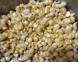 A picture of step 2 of Corn Pulao.
