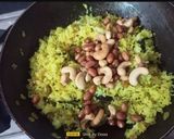 A picture of step 5 of Lemon Rice / SouthIndian Chitranna Rice.
