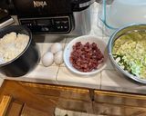 A picture of step 3 of Fried Wonton w/Homemade Sauce & Fried Rice.