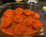 A picture of step 5 of Eggplant Parmesan.