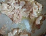 A picture of step 3 of Stir fried chicken with vegetables#breakfast quickfix.