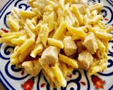 Foto del paso 4 de la receta Pasta mac & cheese con pollo