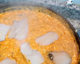 Foto del paso 5 de la receta: Bacalao con salsa de cebolla y manzana caramelizada