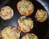 A picture of step 3 of Instant Healthy Aubergenie Pizza.