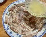 A picture of step 6 of Microwave Marinated Anchovies with Olive Oil, Lemon, Salt, and Pepper.
