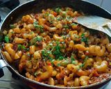 A picture of step 6 of Spicy Peri peri American vegetable pasta masala.