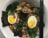 A picture of step 5 of Two minute noodles with a ramen twist.