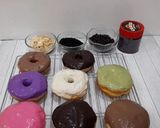 Foto langkah ke 15 dari resep DONAT RUMAHAN ALA J. CO.